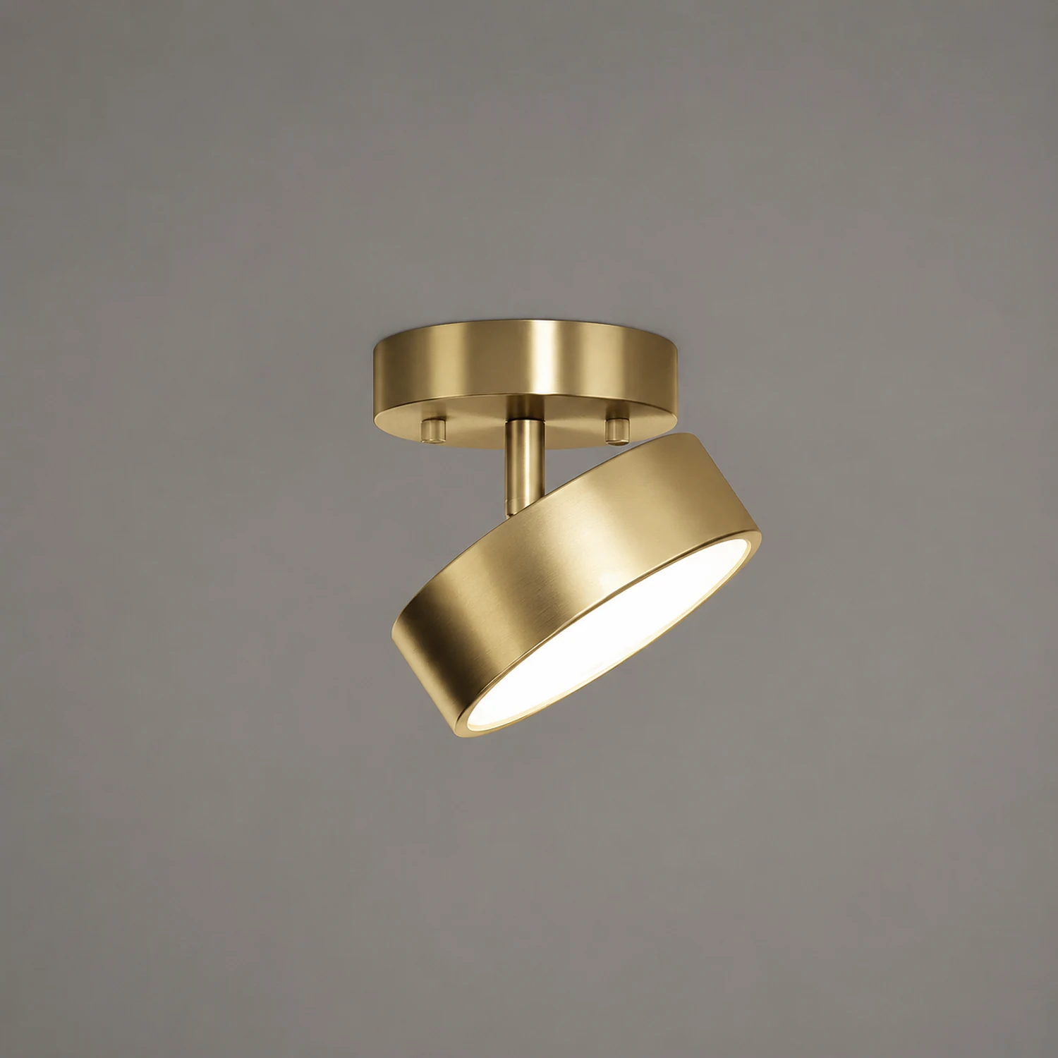 Nordic Industrial Simple Round LED Ceiling Light - Lumpaz