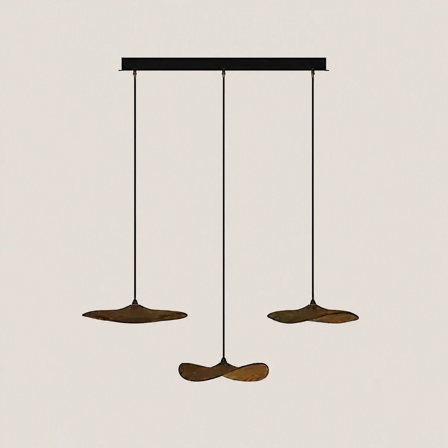 Empty Leaf Chandelier - Lumpaz