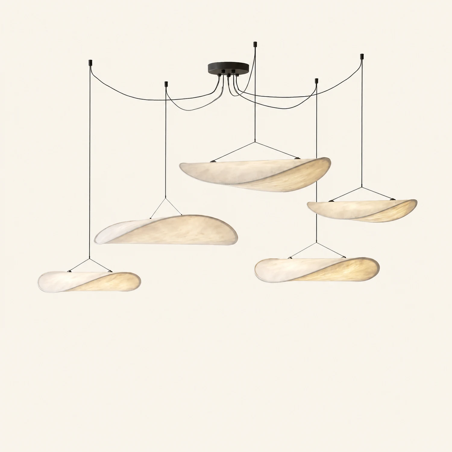 Tense Tyvek Pendant Lamp - Lumpaz
