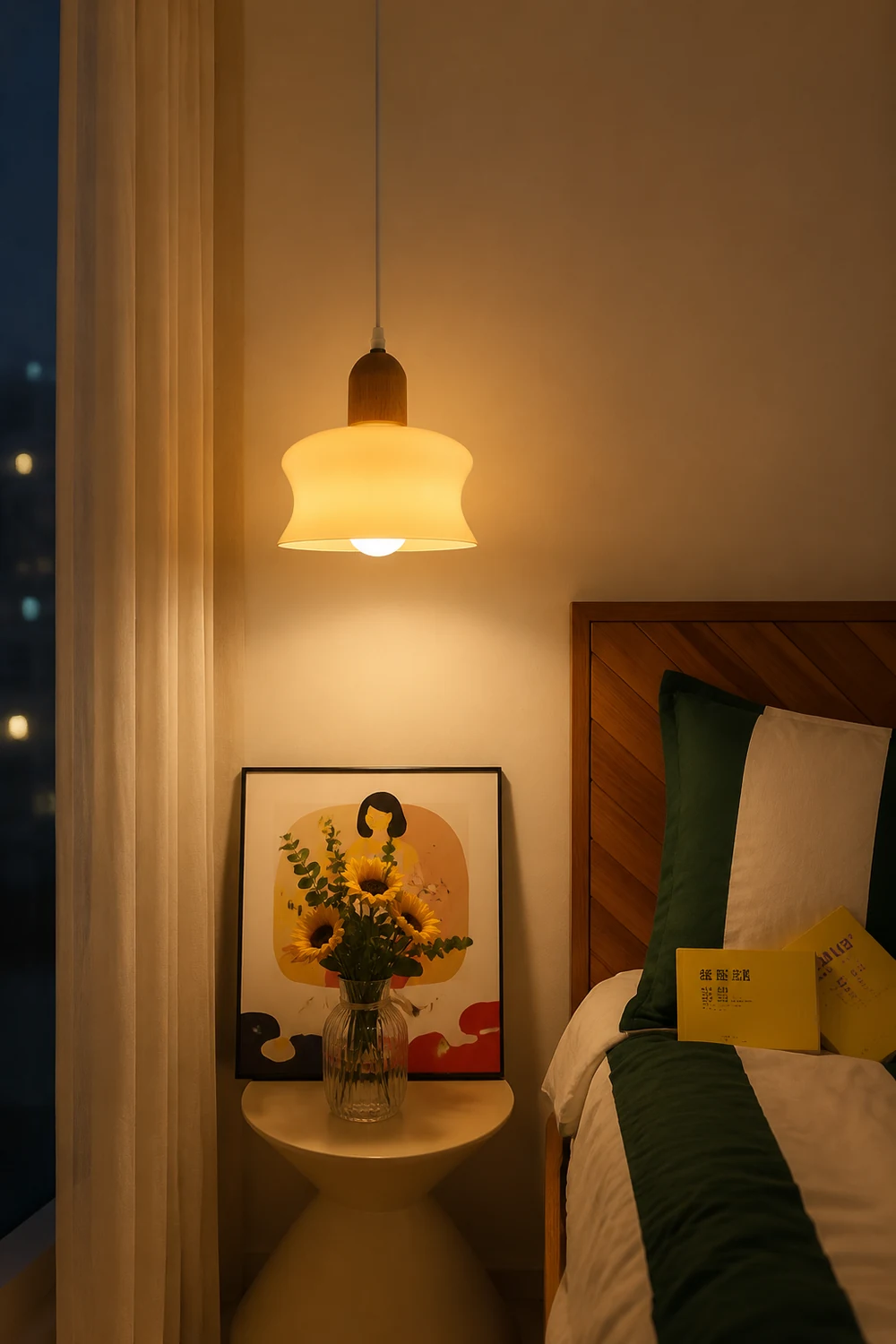 Mellow Glass Pendant Lamp - Lumpaz
