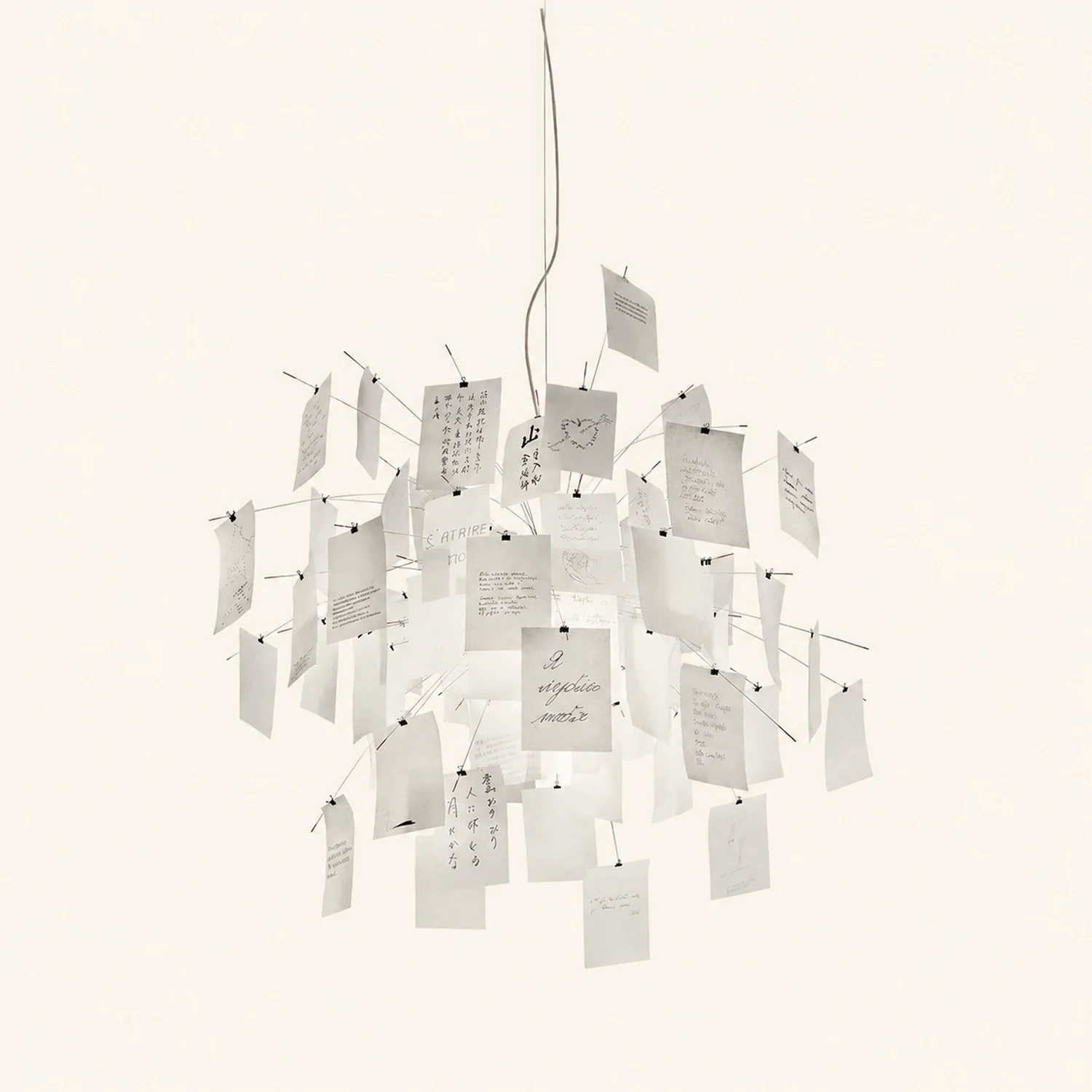 Paper Chandelier - Lumpaz