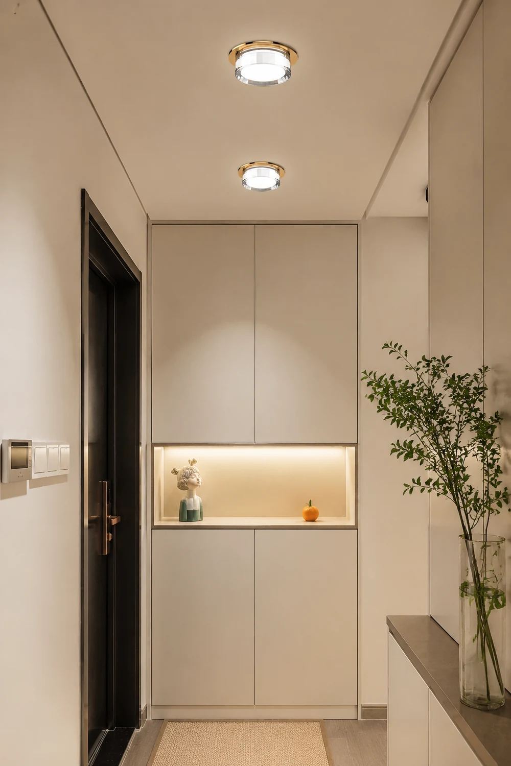 Mini Hallway LED Crystal Ceiling Light - Lumpaz
