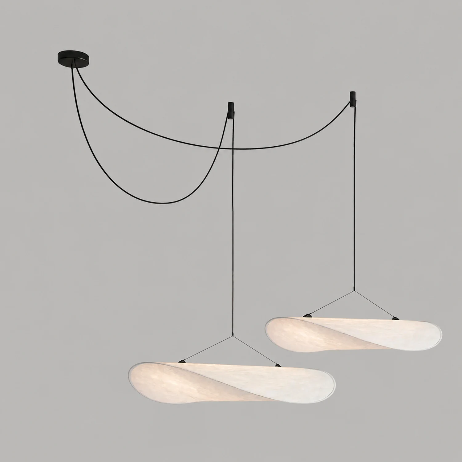 Tense Tyvek Pendant Lamp - Lumpaz