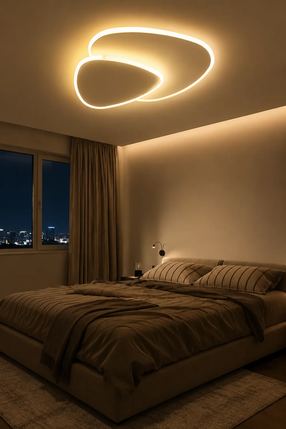 Nordic Geometry LED Acrylic Ceiling Light - Lumpaz