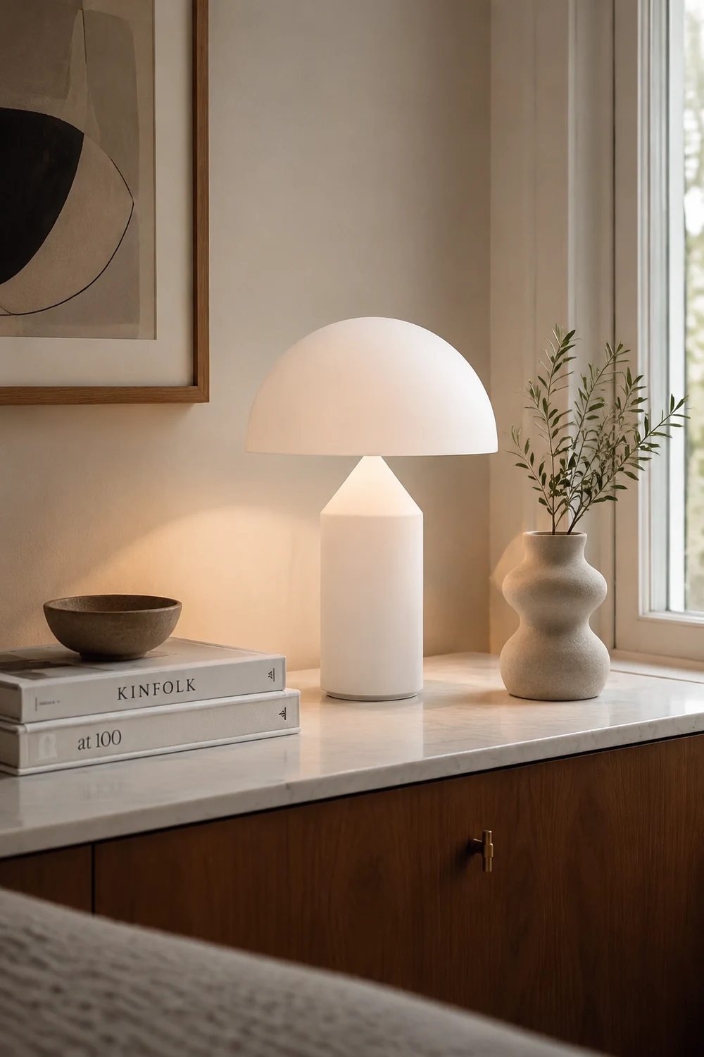 Atollo Glass Table Lamp - Lumpaz