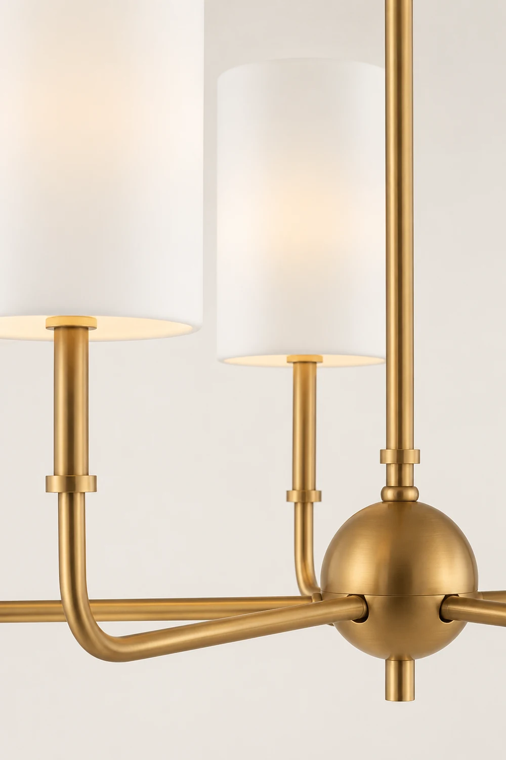 Foxdale Brass Chandelier - Lumpaz