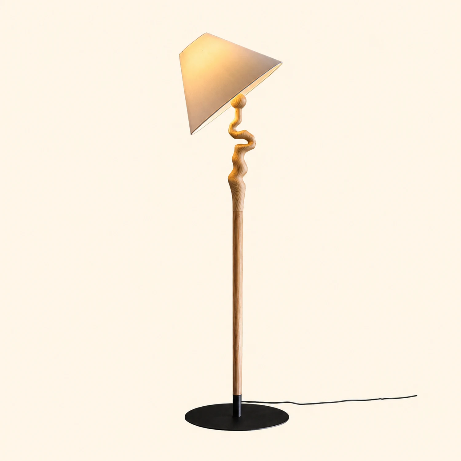 Serpentine Twist Floor Lamp - Lumpaz