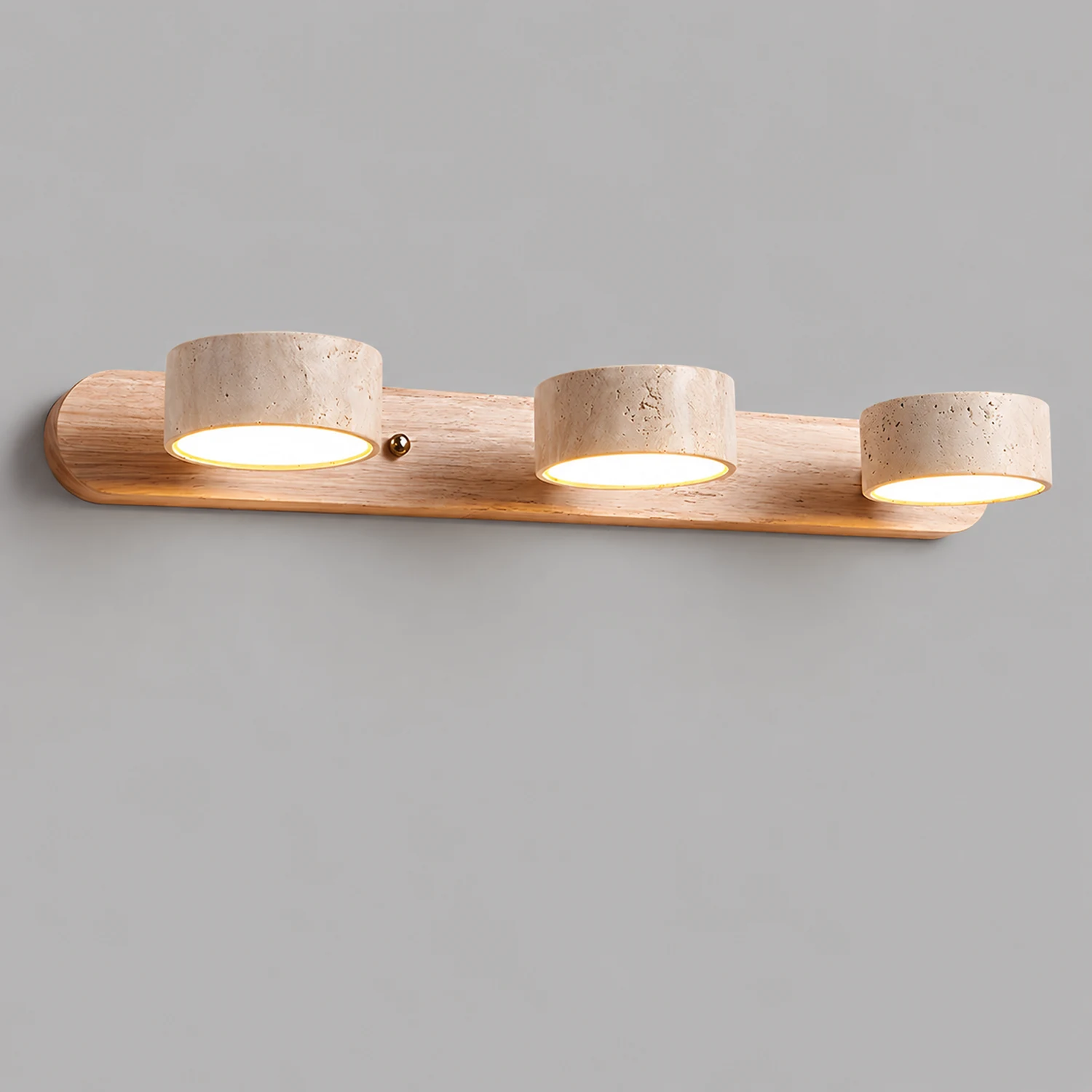 Travertine Duo Wall Light - Lumpaz