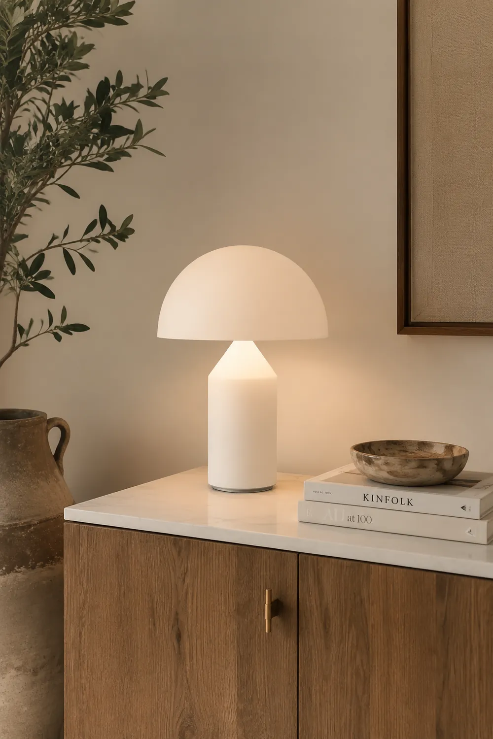 Atollo Glass Table Lamp - Lumpaz