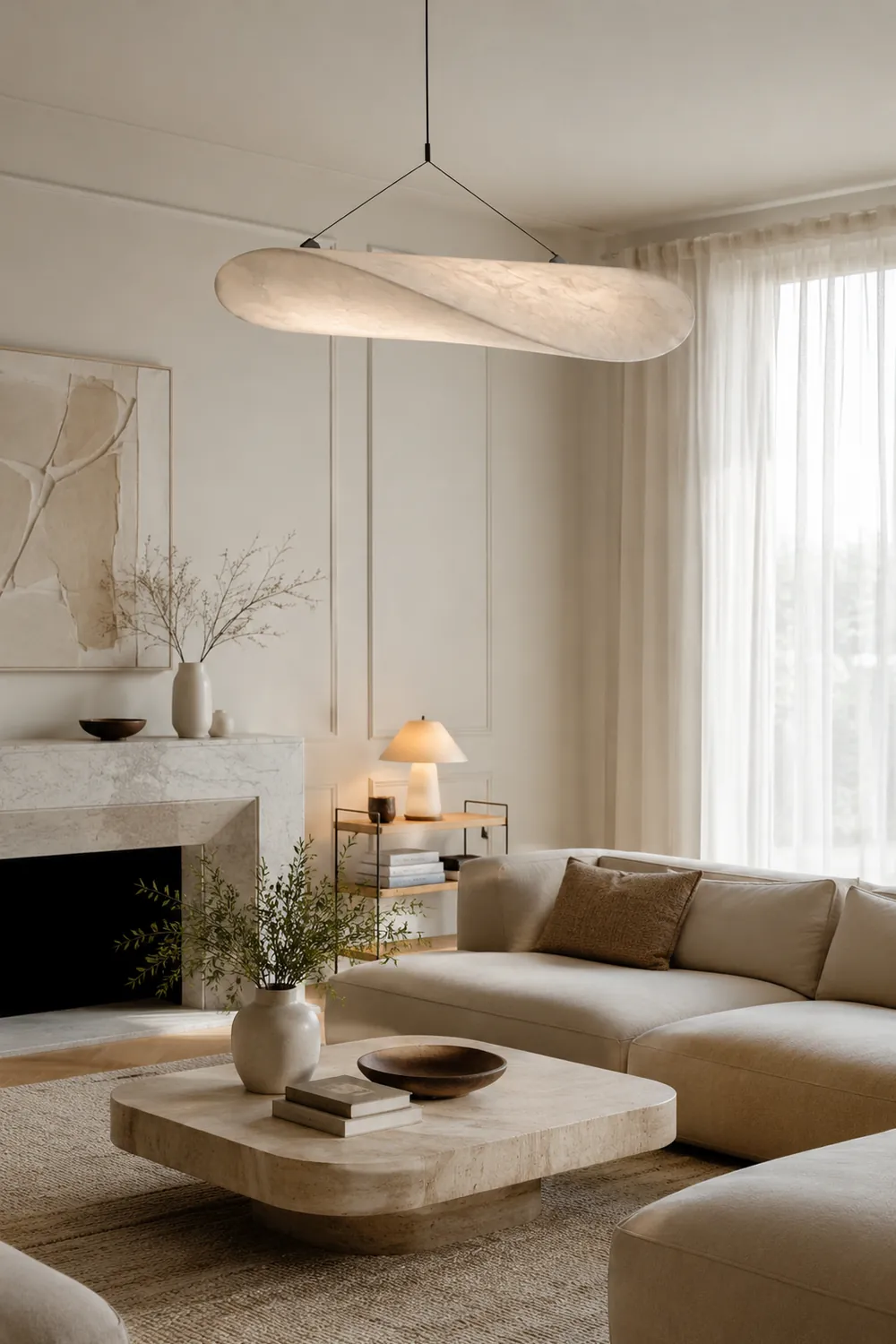 Tense Tyvek Pendant Lamp - Lumpaz