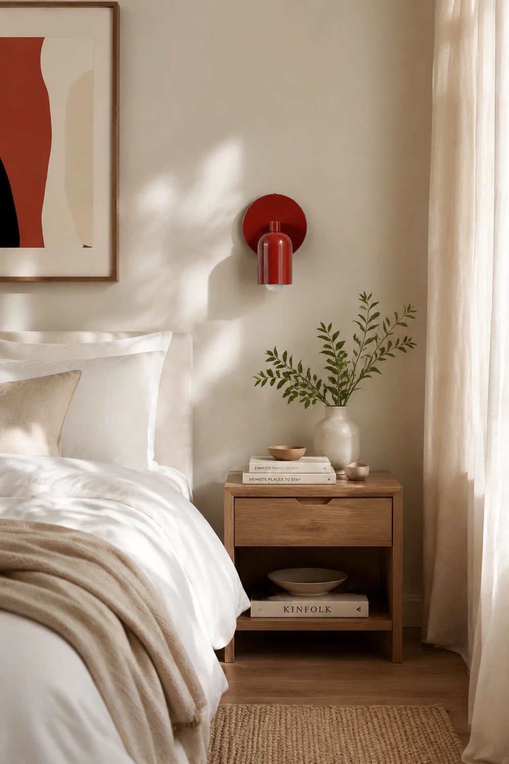 Simple Modern Small Stained Wall Sconce - Lumpaz