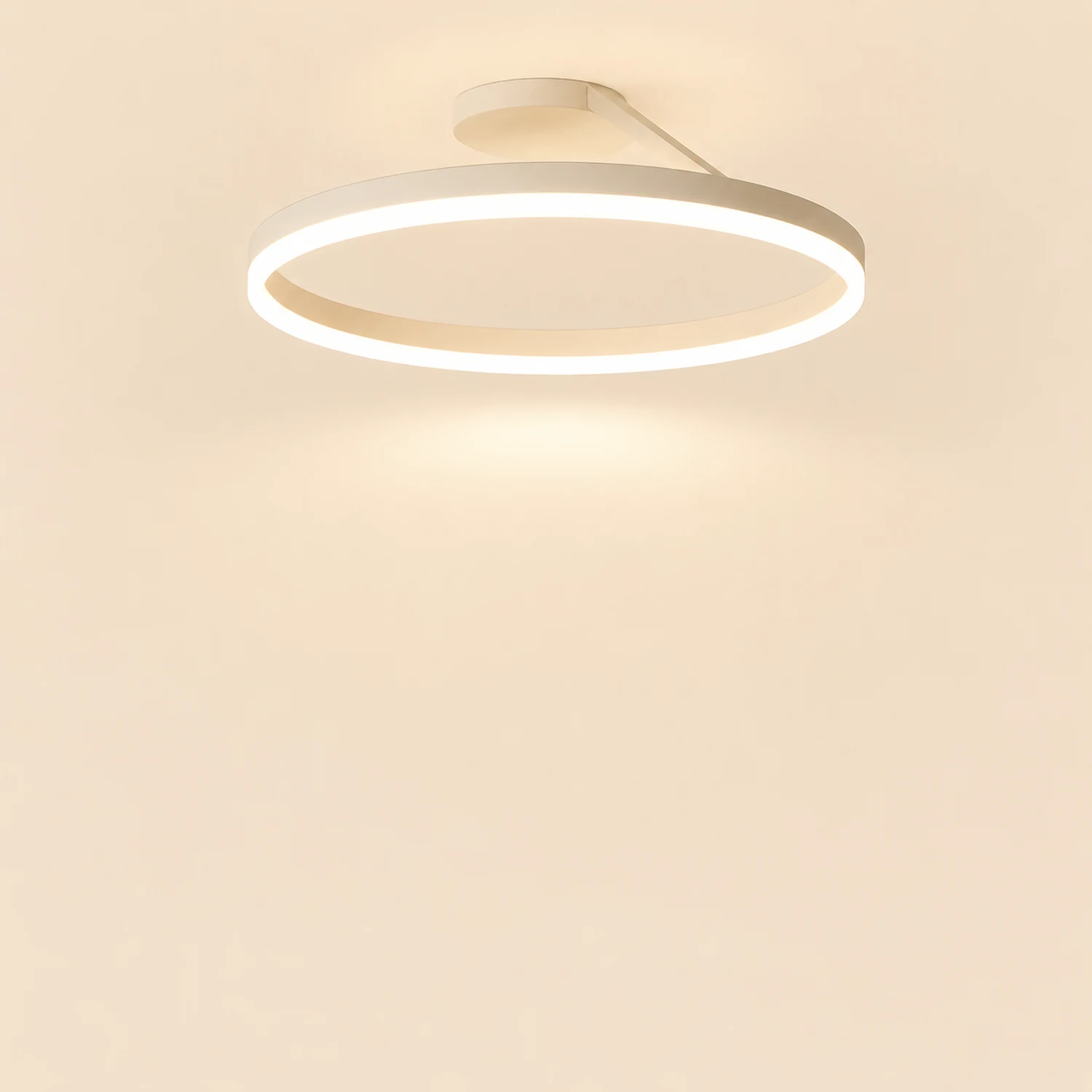 Nordic LED Geometry Circle Ceiling Light - Lumpaz