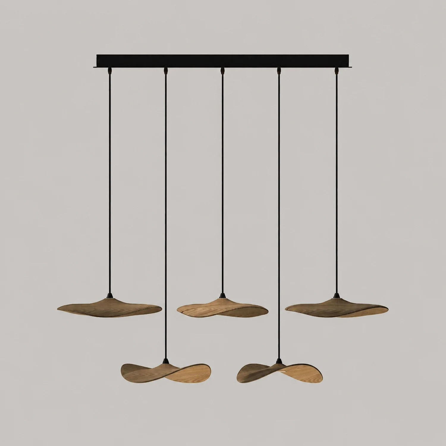 Empty Leaf Chandelier - Lumpaz