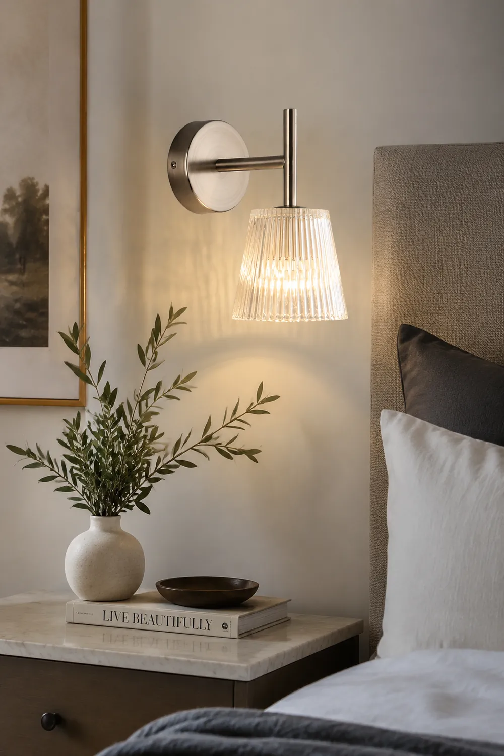 Filiyano Glass Wall Lamp - Lumpaz