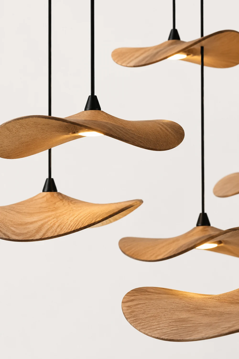 Empty Leaf Chandelier - Lumpaz