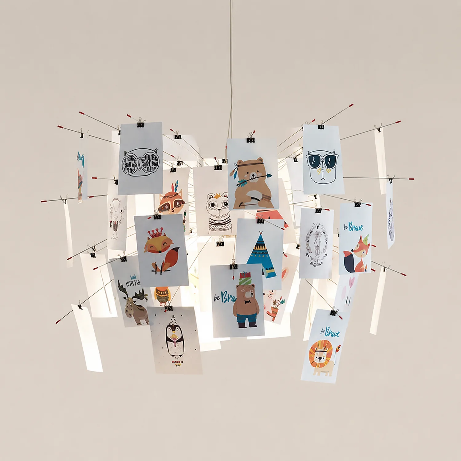 Paper Chandelier - Lumpaz