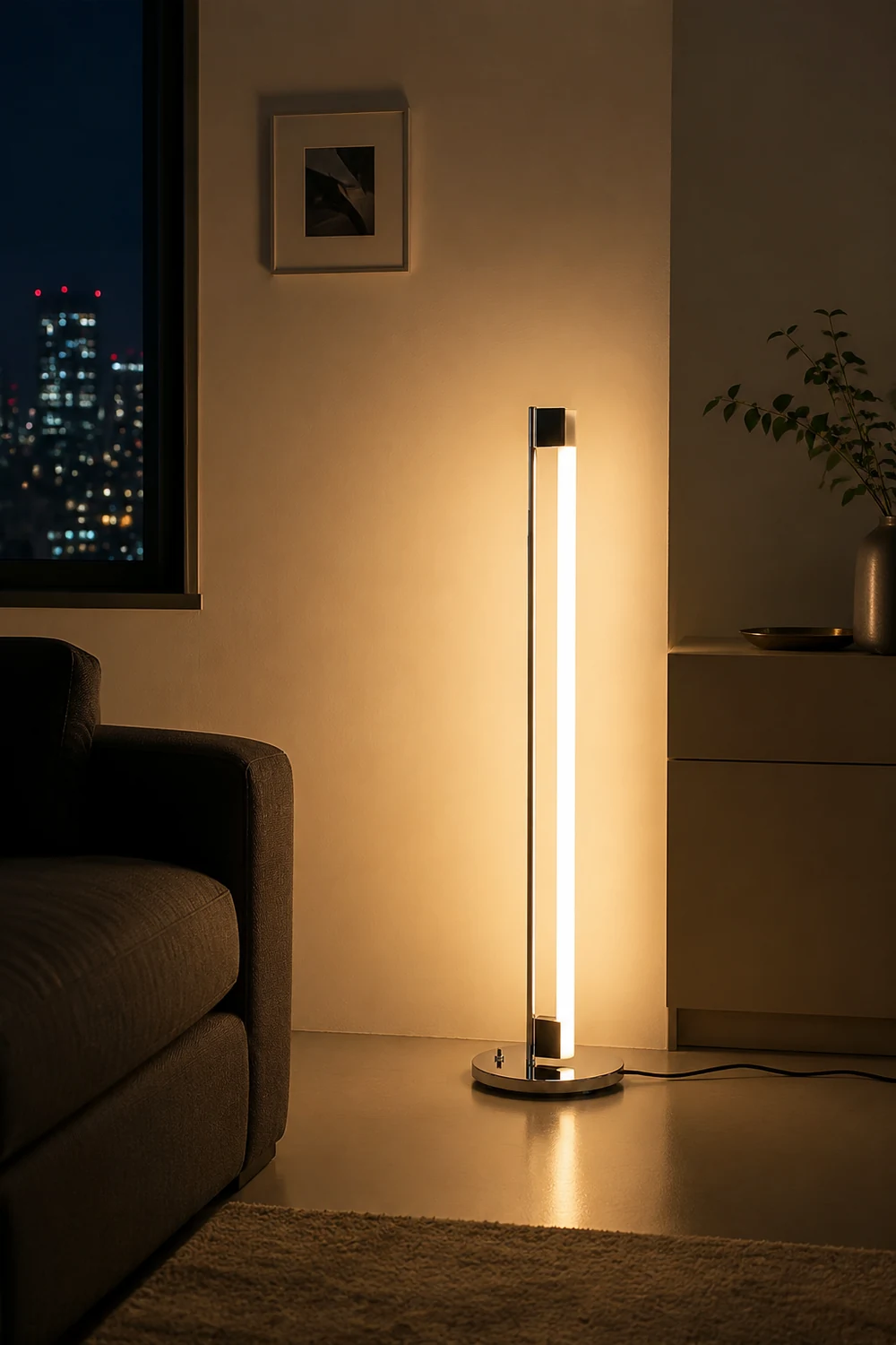 Tube Light Floor Lamp - Lumpaz
