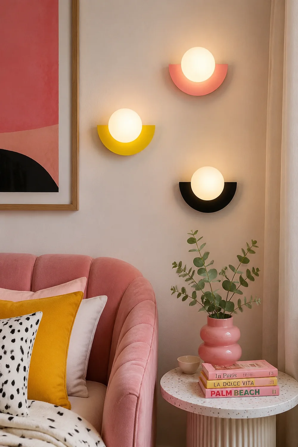 Creative Irregular Colorful Wall Sconce - Lumpaz