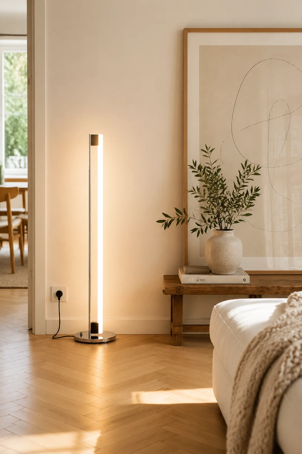 Tube Light Floor Lamp - Lumpaz