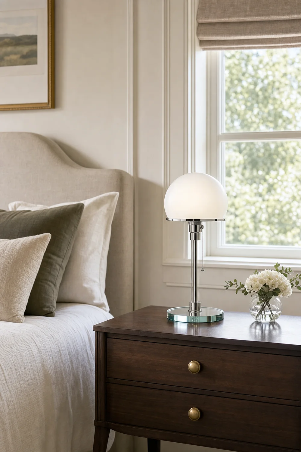 Globe Glass Table Lamp - Lumpaz