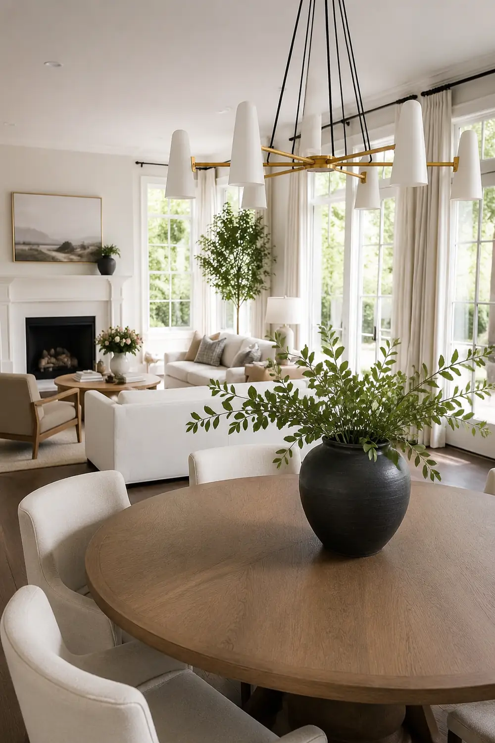 Montfaucon Round Chandelier - Lumpaz