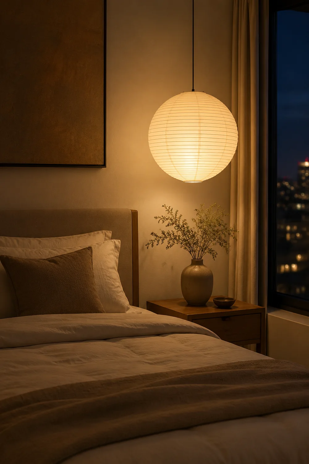 Akari Pendant Light - Lumpaz