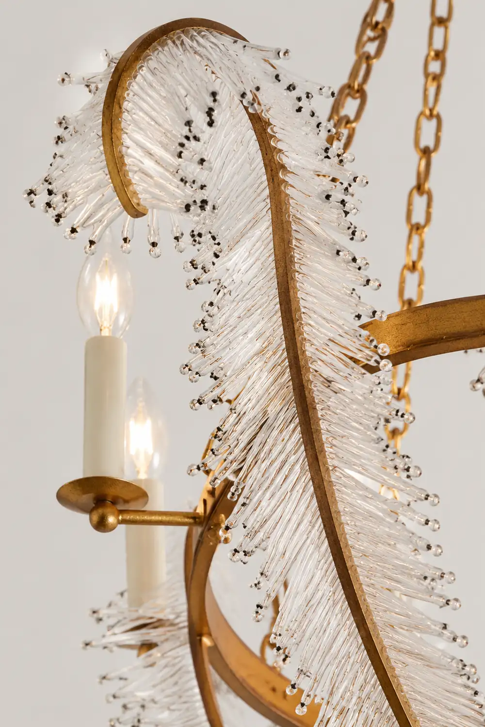 Calais Vintage Scroll Design Chandelier - Lumpaz