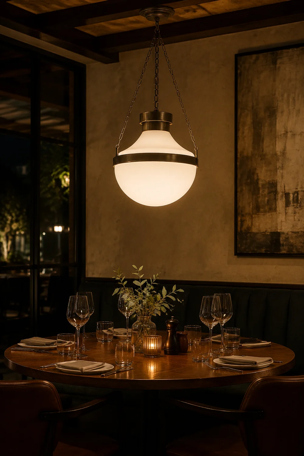 Modern Schoolhouse Lantern Pendant Lamp - Lumpaz