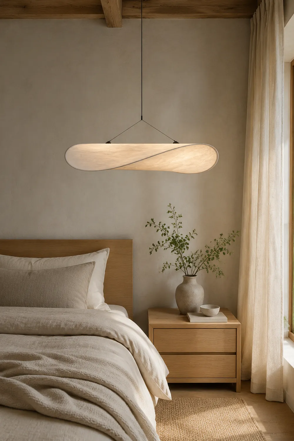 Tense Tyvek Pendant Lamp - Lumpaz