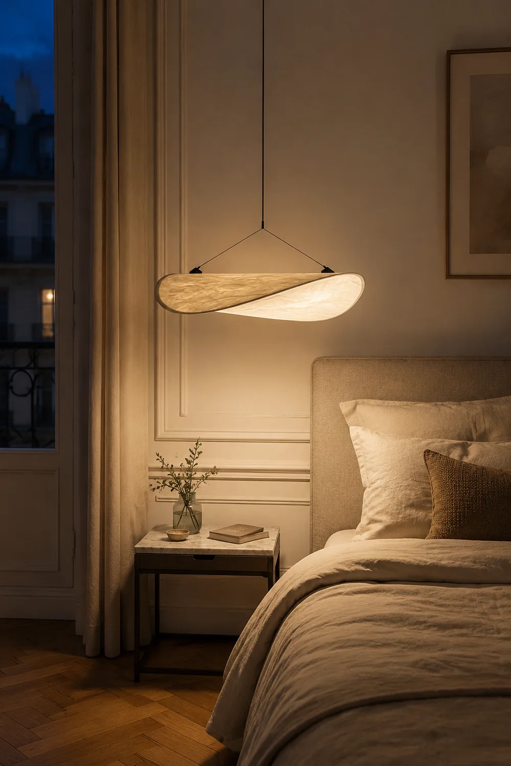 Tense Tyvek Pendant Lamp - Lumpaz