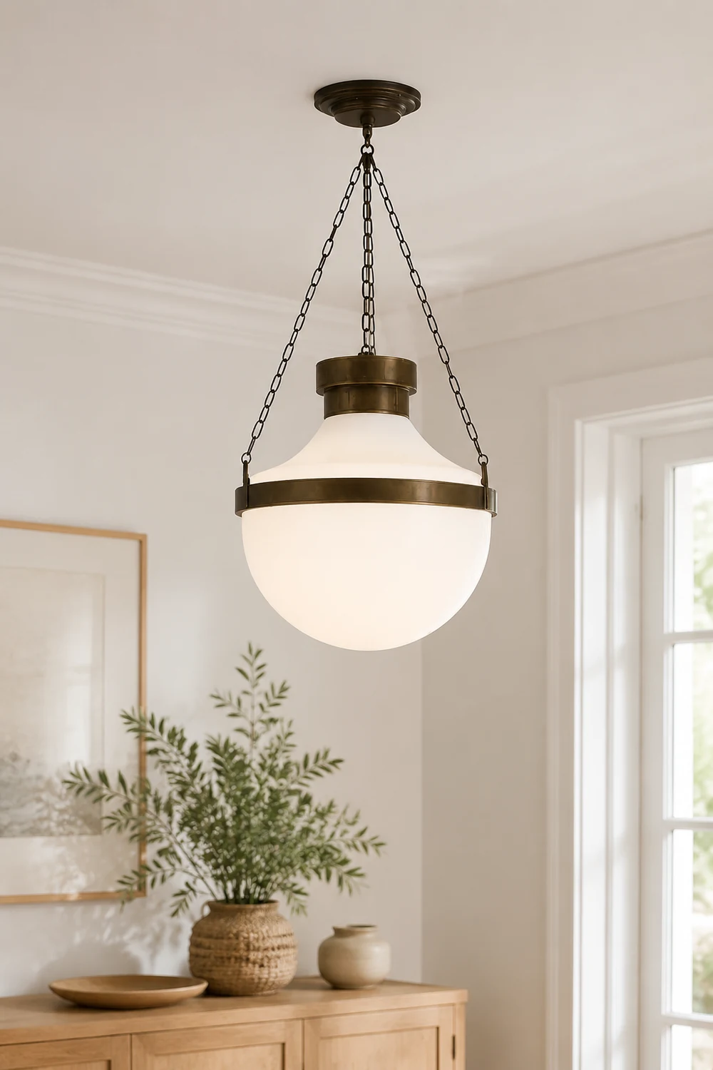 Modern Schoolhouse Lantern Pendant Lamp - Lumpaz