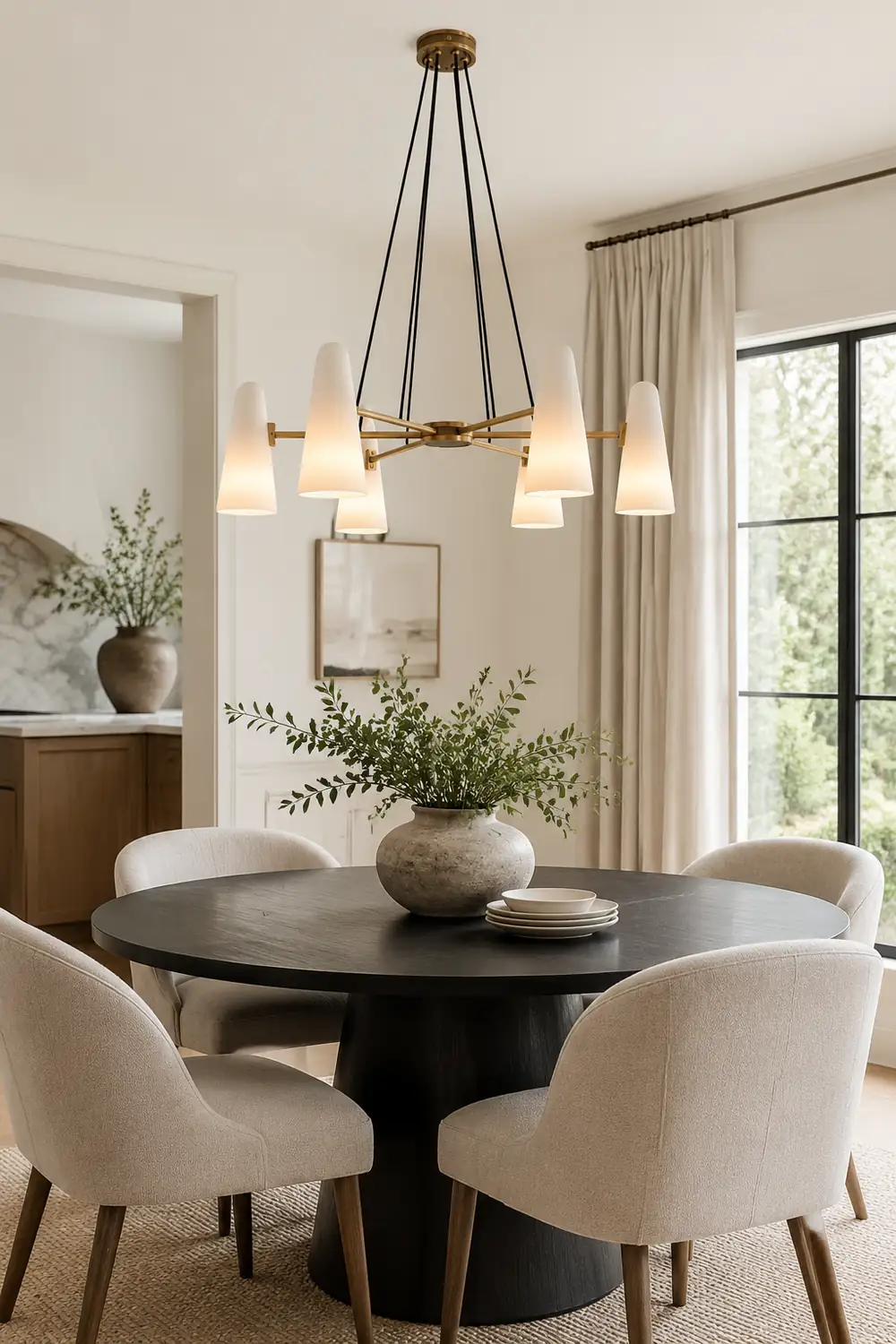 Montfaucon Round Chandelier - Lumpaz
