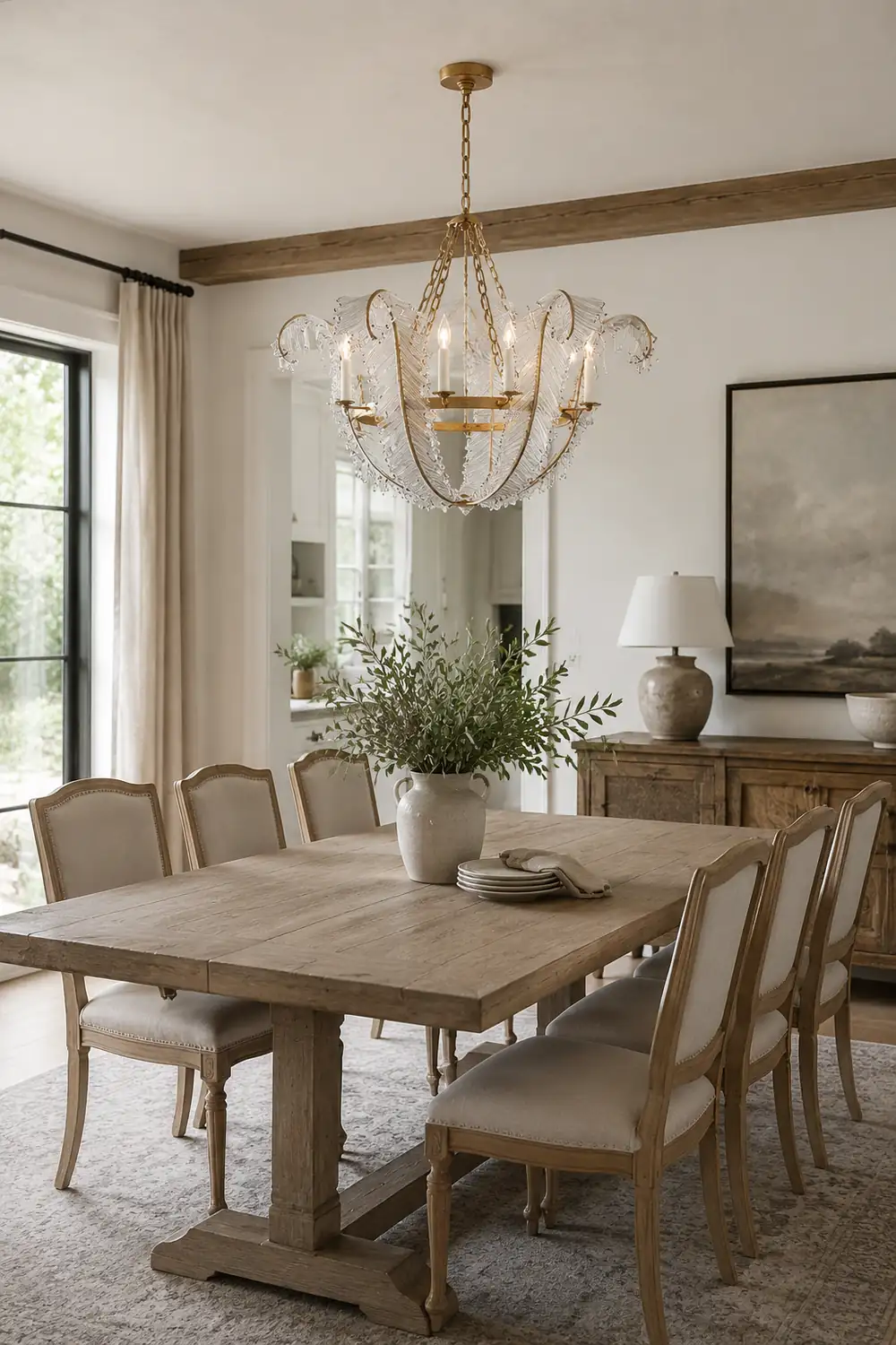 Calais Vintage Scroll Design Chandelier - Lumpaz