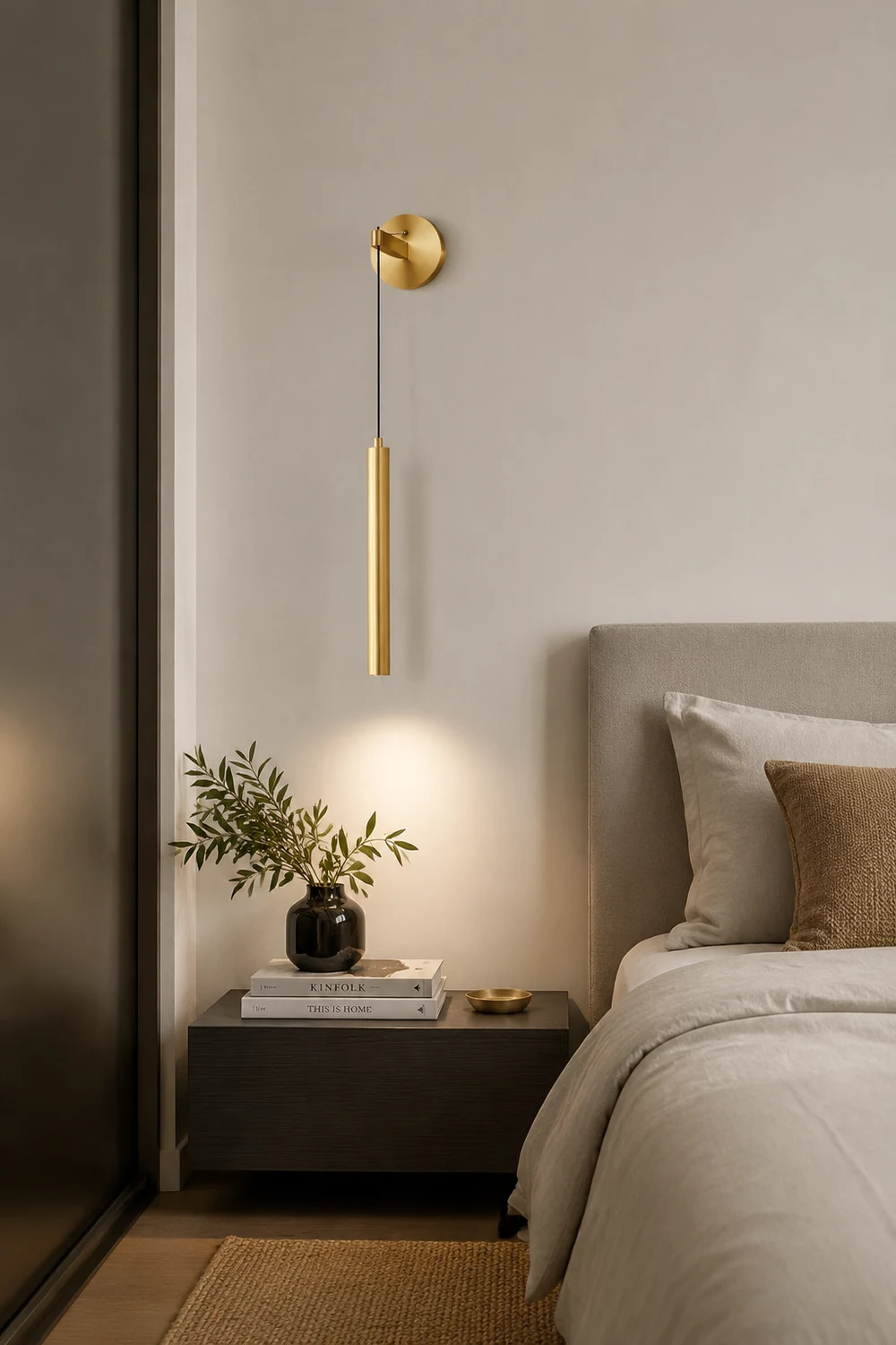 Brass Line Wall Sconce - Lumpaz