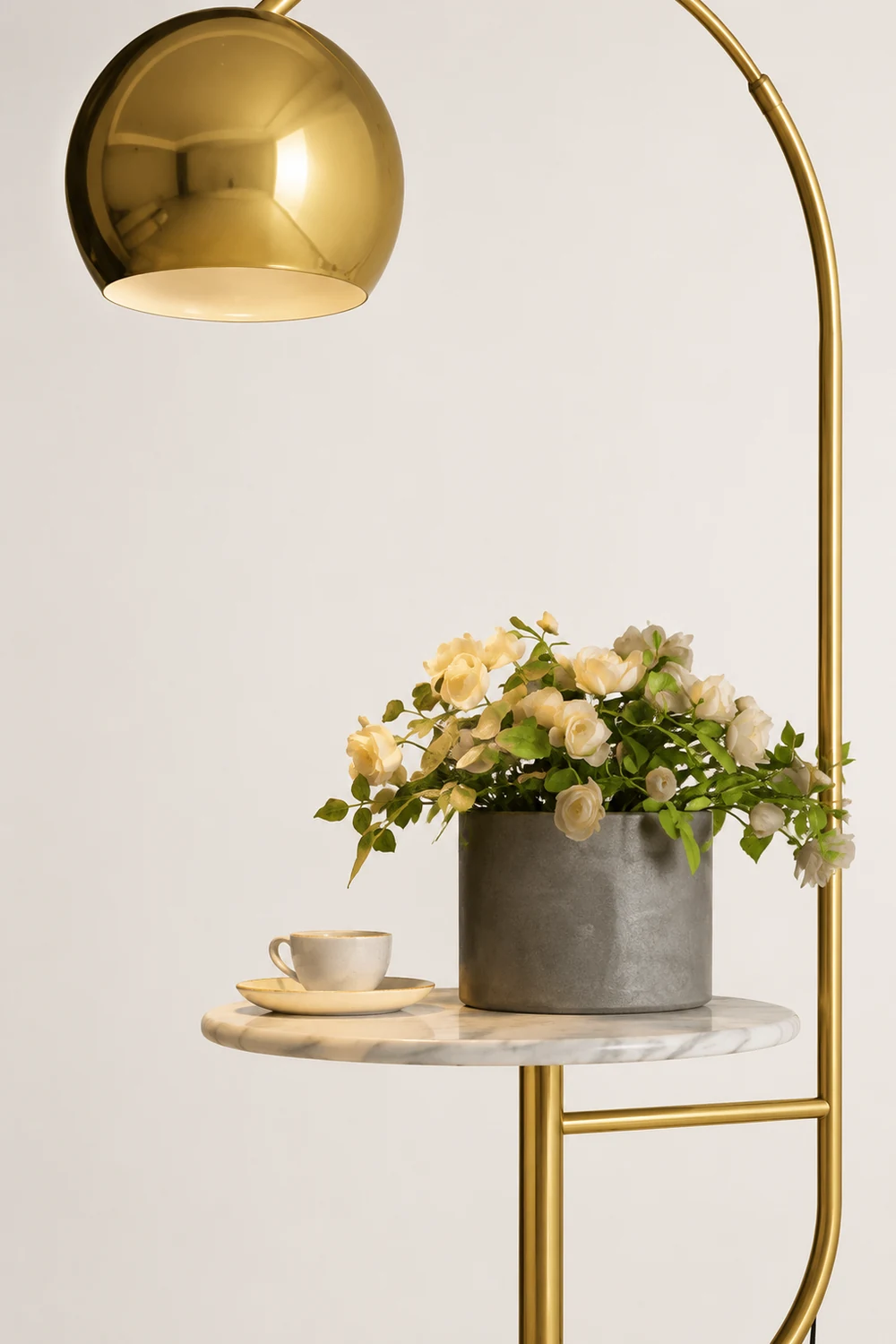 Arc Nightstand Floor Lamp - Lumpaz