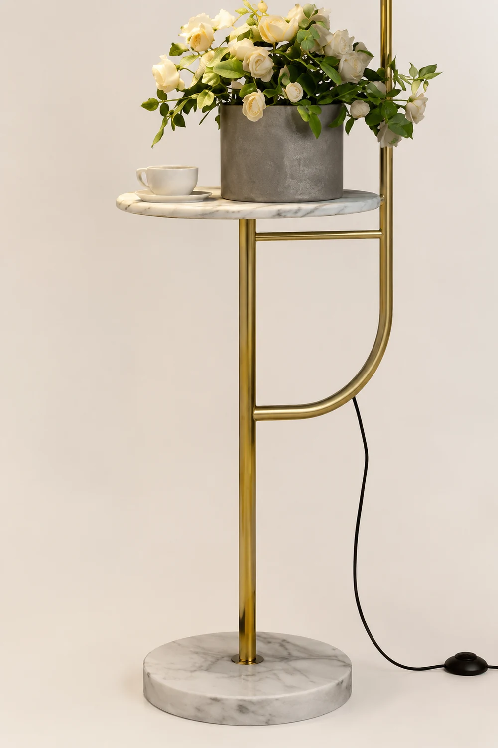 Arc Nightstand Floor Lamp - Lumpaz