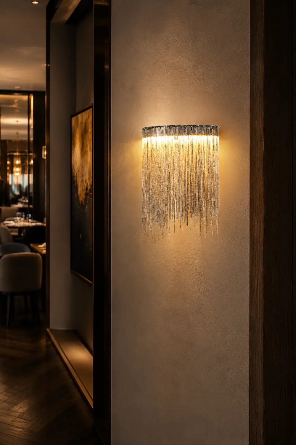 Cadena Tassel Wall Lamp - Lumpaz