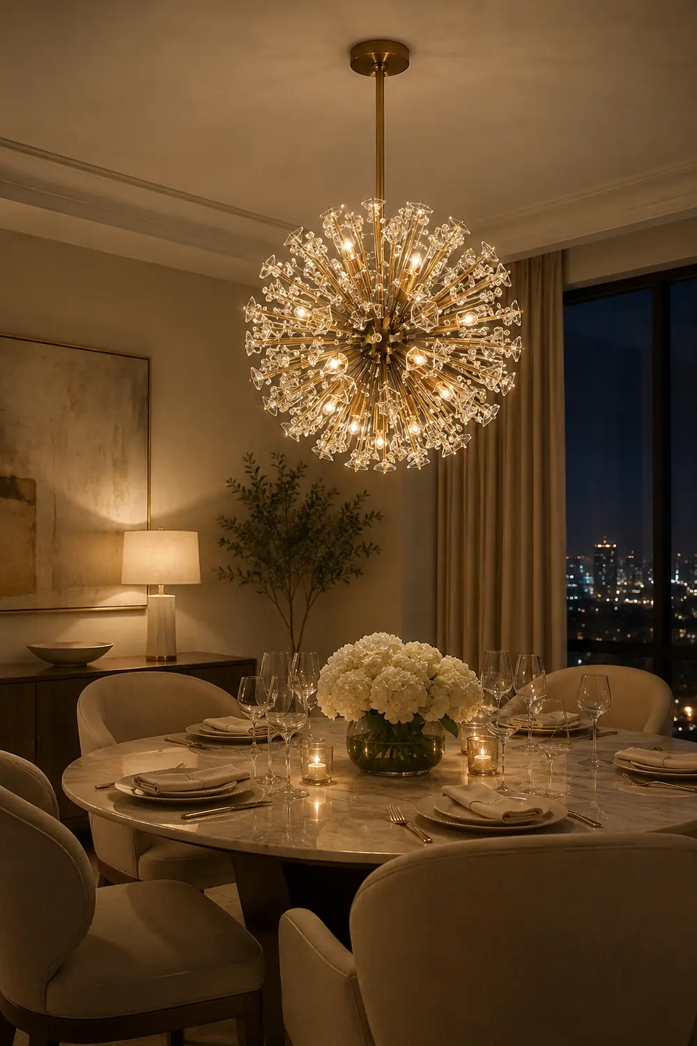 Dickinson Chandelier - Lumpaz