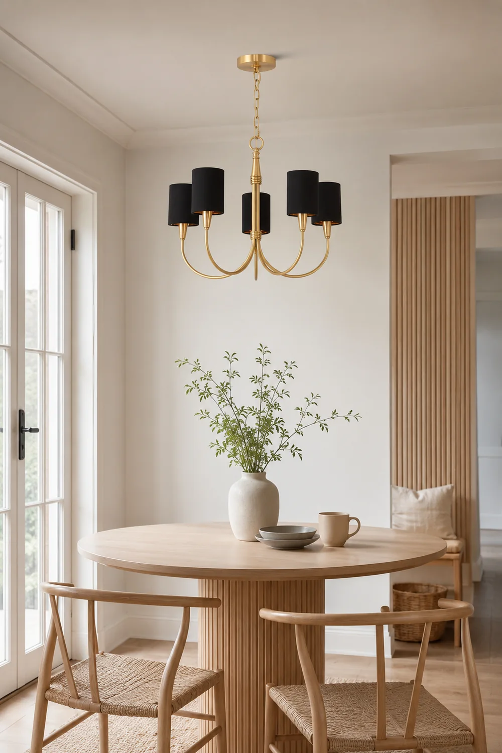 Quincy Black Chandelier - Lumpaz
