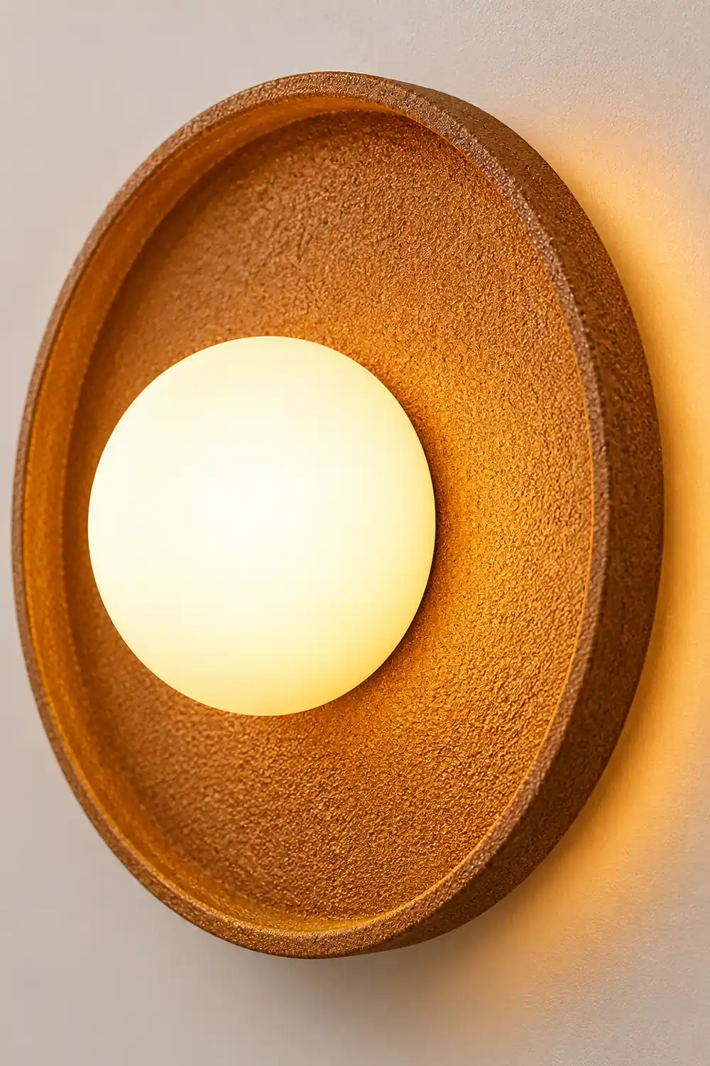 Dusk Round Wall Light - Lumpaz