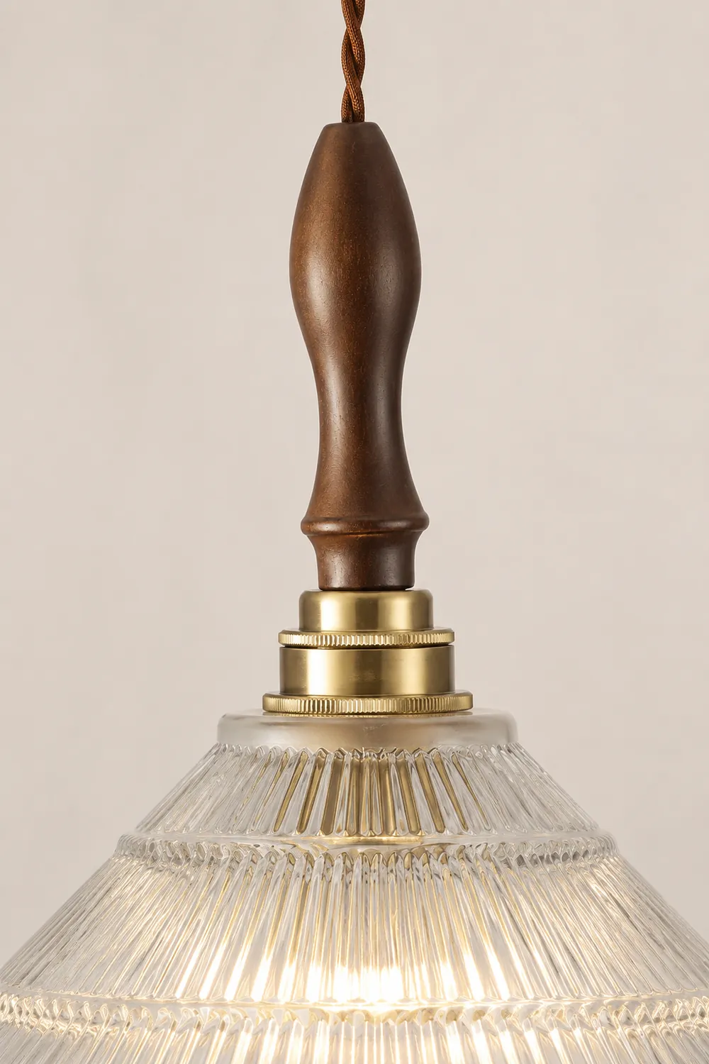 Vintage Ripple Pendant Lamp - Lumpaz