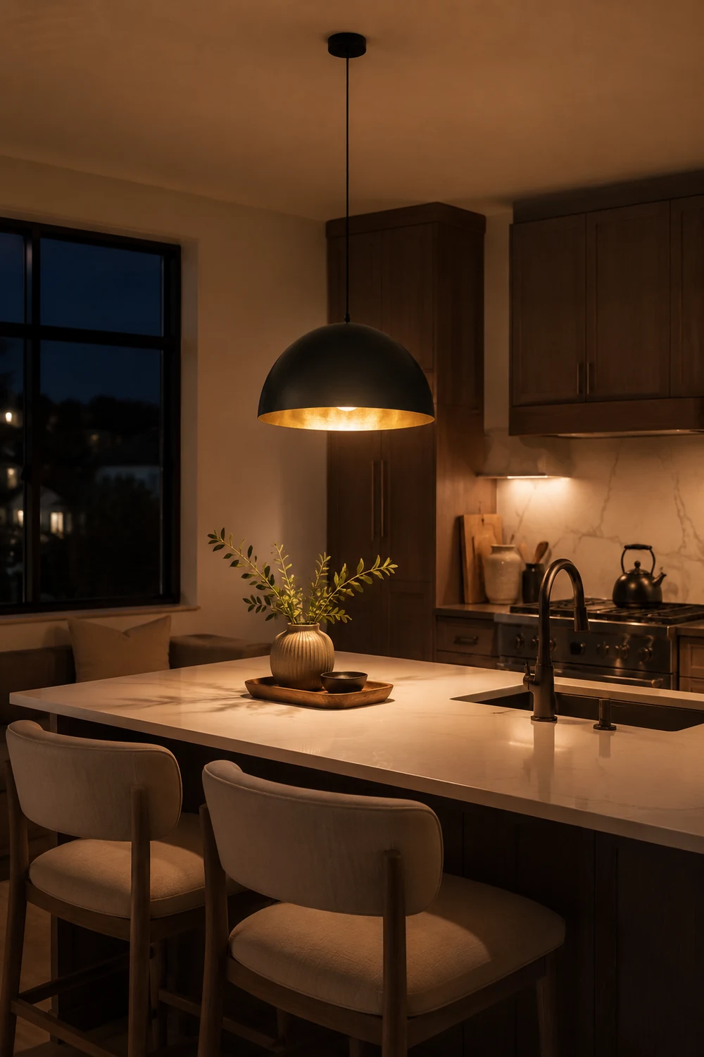 Marlow Dome Pendant Lamp - Lumpaz