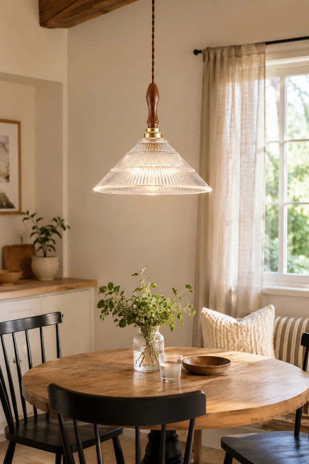 Vintage Ripple Pendant Lamp - Lumpaz