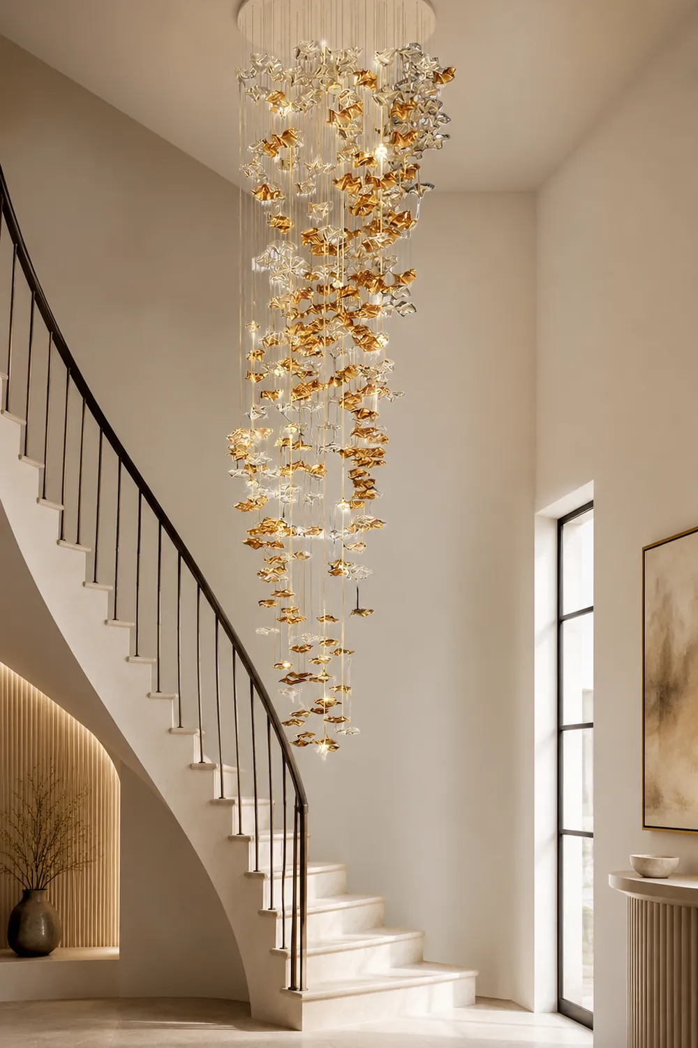 Tidal Stair Chandelier - Lumpaz