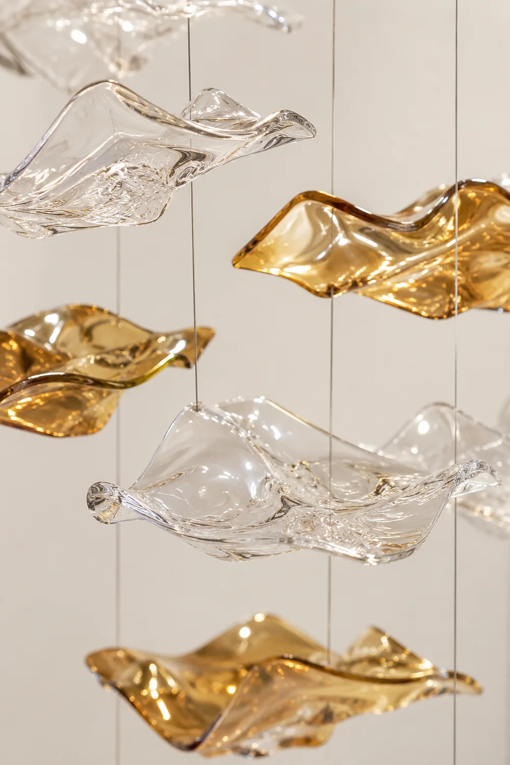 Tidal Art Glass Pendants - Lumpaz