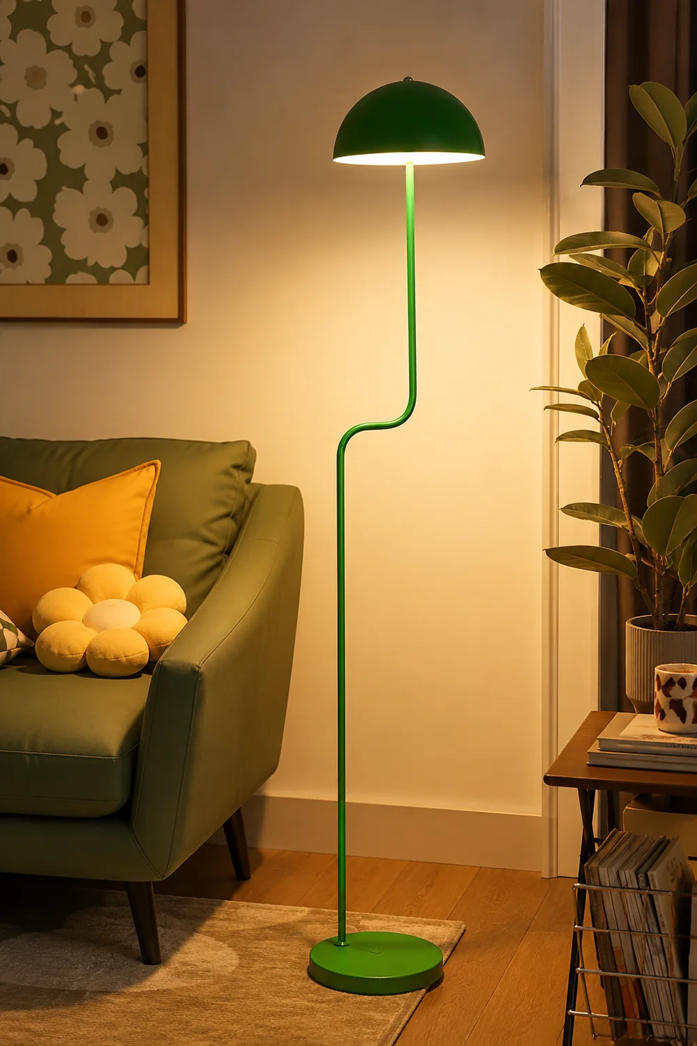 Verdant Arc Floor Lamp - Lumpaz
