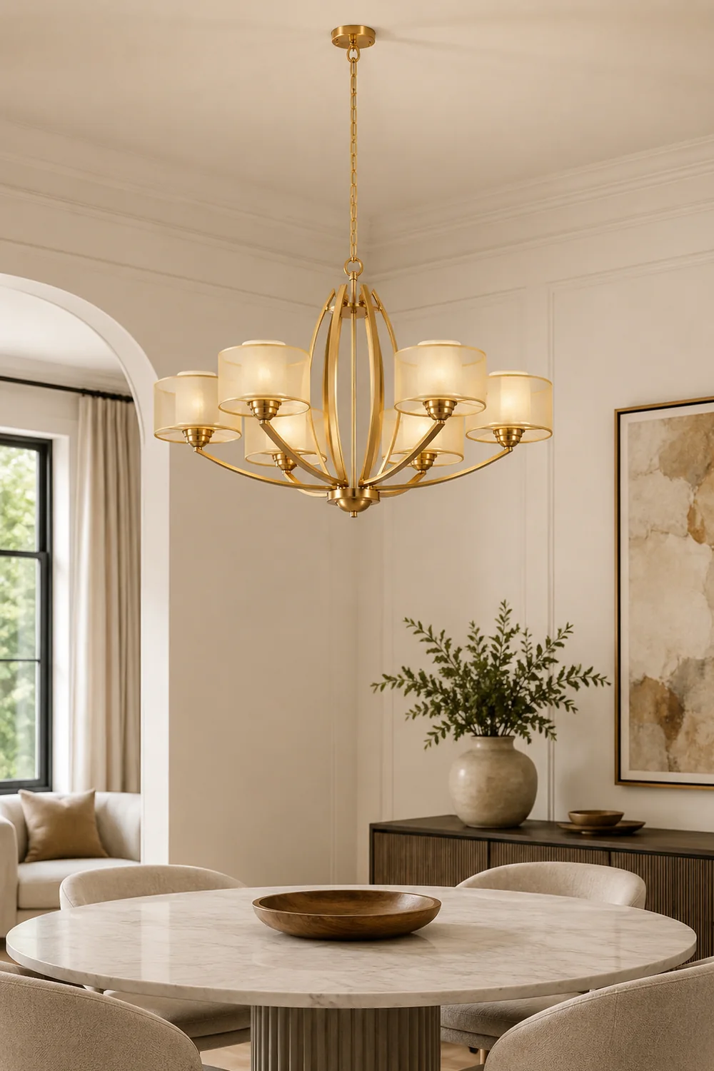 Stiffel 6-head Chandelier - Lumpaz