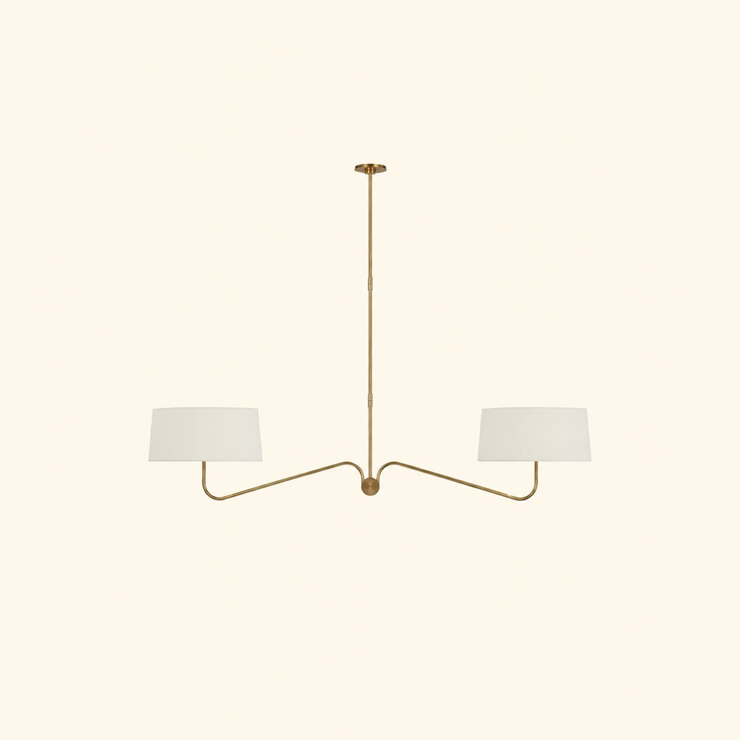 Grande Two-Arm Chandelier - Lumpaz