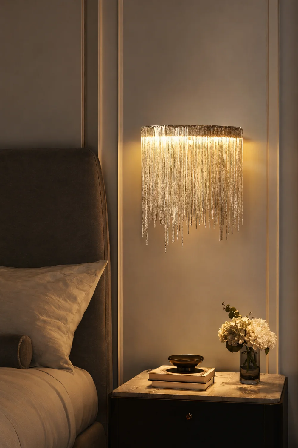 Cadena Tassel Wall Lamp - Lumpaz