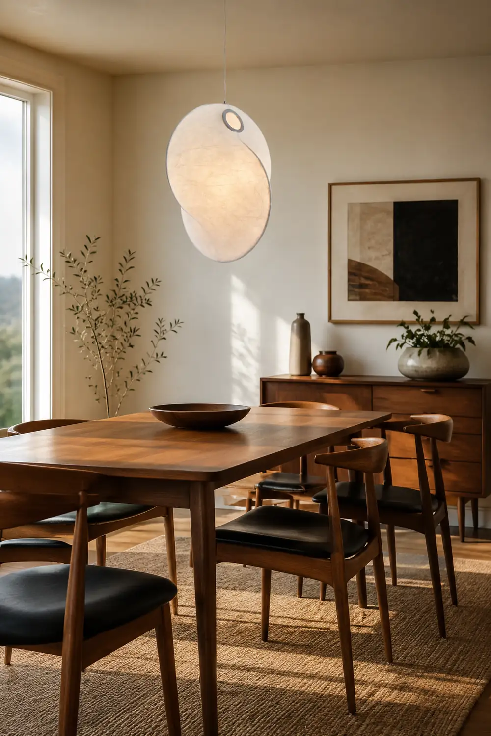 Celeste Crescent Pendant Light - Lumpaz